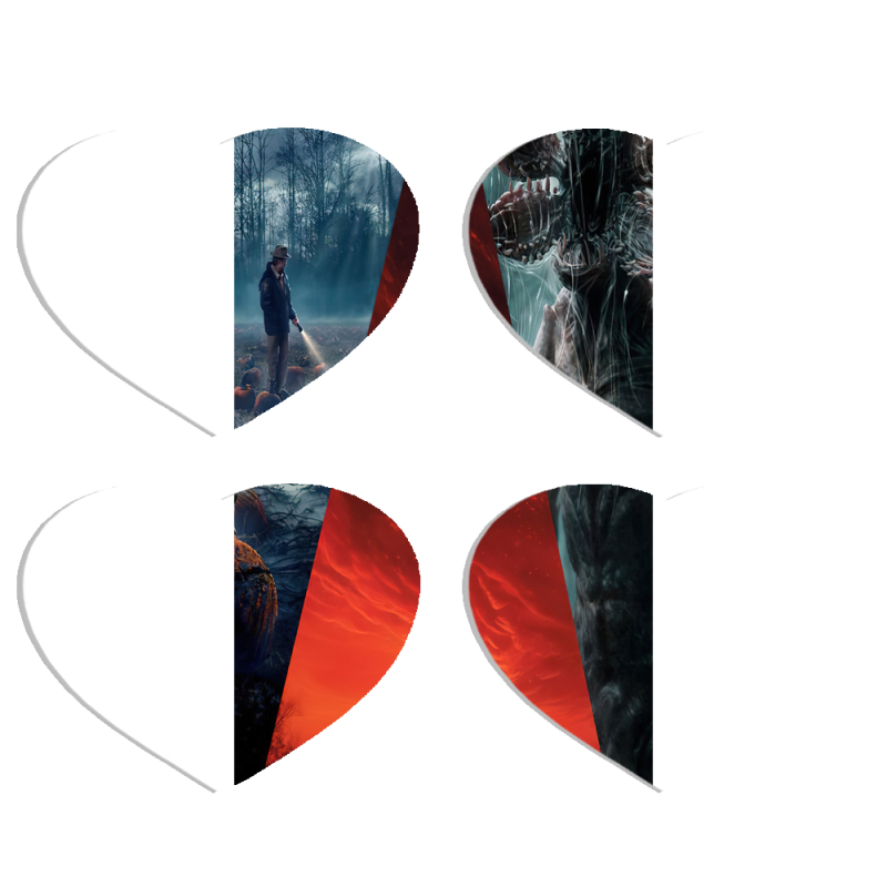 Магнитные фотопазлы Сердце 50 на 50 набор 4 штуки Дивні дива