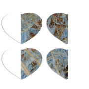 Магнитные фотопазлы Сердце 50 на 50 набор 4 штуки 