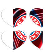 Магнитные фотопазлы Сердце 50 на 50 набор 4 штуки 