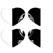 Магнитные фотопазлы Сердце 50 на 50 набор 4 штуки 