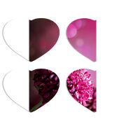 Магнитные фотопазлы Сердце 50 на 50 набор 4 штуки 