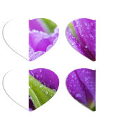 Магнитные фотопазлы Сердце 50 на 50 набор 4 штуки 