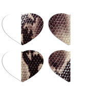 Магнитные фотопазлы Сердце 50 на 50 набор 4 штуки 