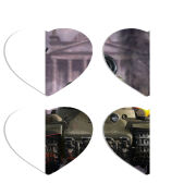 Магнитные фотопазлы Сердце 50 на 50 набор 4 штуки 