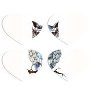 Магнитные фотопазлы Сердце 50 на 50 набор 4 штуки 