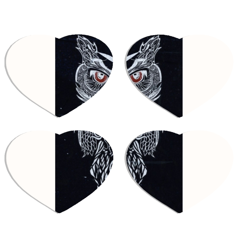 Магнитные фотопазлы Сердце 50 на 50 набор 4 штуки 