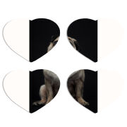 Магнитные фотопазлы Сердце 50 на 50 набор 4 штуки 