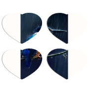 Магнитные фотопазлы Сердце 50 на 50 набор 4 штуки 