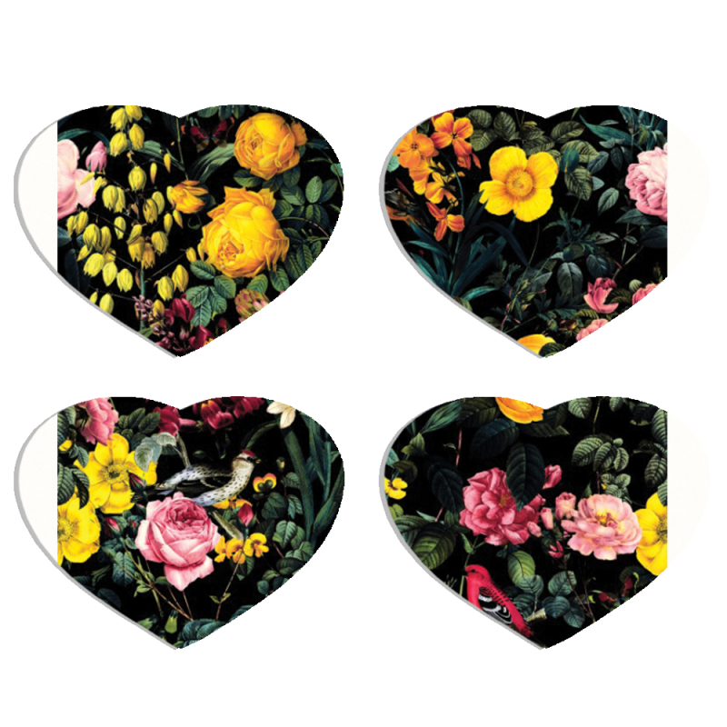 Магнитные фотопазлы Сердце 50 на 50 набор 4 штуки 