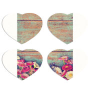 Магнитные фотопазлы Сердце 50 на 50 набор 4 штуки 