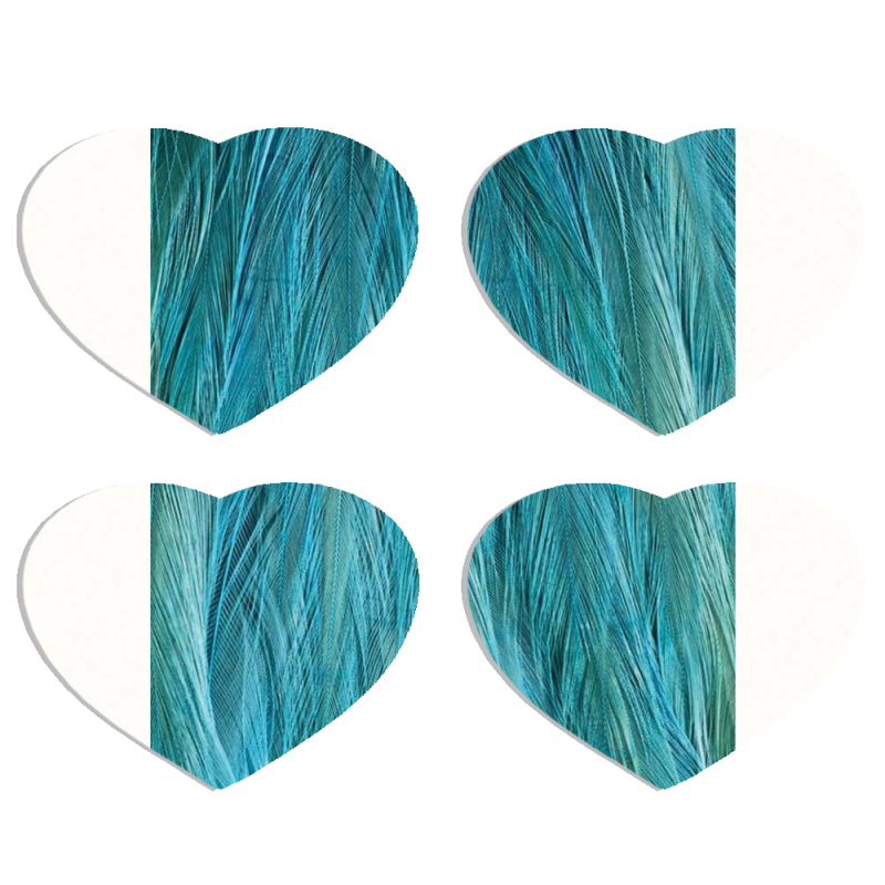 Магнитные фотопазлы Сердце 50 на 50 набор 4 штуки 