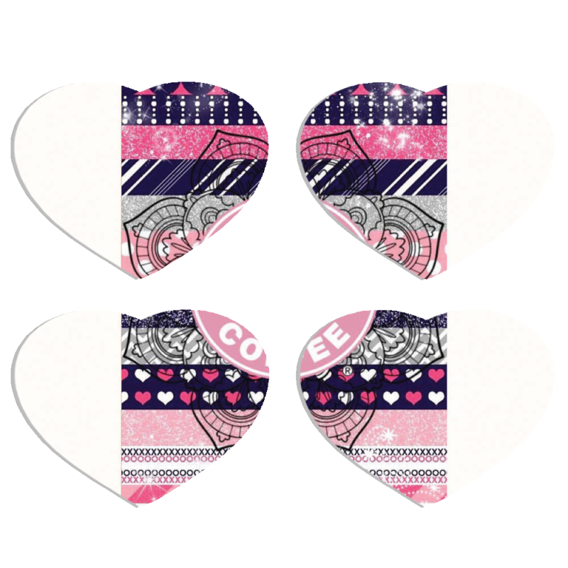 Магнитные фотопазлы Сердце 50 на 50 набор 4 штуки 