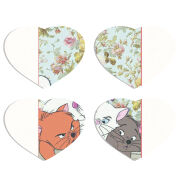 Магнитные фотопазлы Сердце 50 на 50 набор 4 штуки 