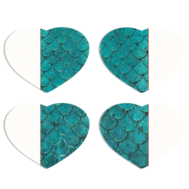 Магнитные фотопазлы Сердце 50 на 50 набор 4 штуки 