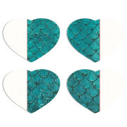 Магнитные фотопазлы Сердце 50 на 50 набор 4 штуки 