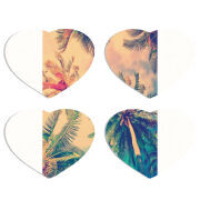 Магнитные фотопазлы Сердце 50 на 50 набор 4 штуки 