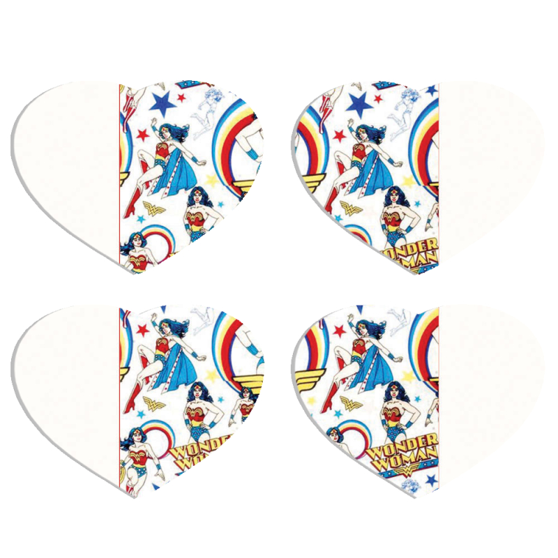 Магнитные фотопазлы Сердце 50 на 50 набор 4 штуки 