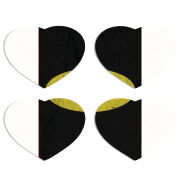 Магнитные фотопазлы Сердце 50 на 50 набор 4 штуки 