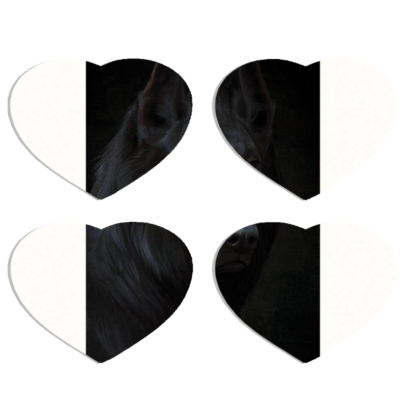 Магнитные фотопазлы Сердце 50 на 50 набор 4 штуки 