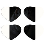 Магнитные фотопазлы Сердце 50 на 50 набор 4 штуки 