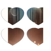 Магнитные фотопазлы Сердце 50 на 50 набор 4 штуки 