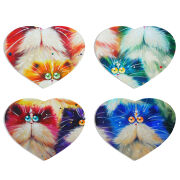 Магнитные фотопазлы Сердце 50 на 50 набор 4 штуки 
