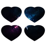 Магнитные фотопазлы Сердце 50 на 50 набор 4 штуки 