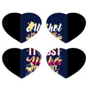 Магнитные фотопазлы Сердце 50 на 50 набор 4 штуки 