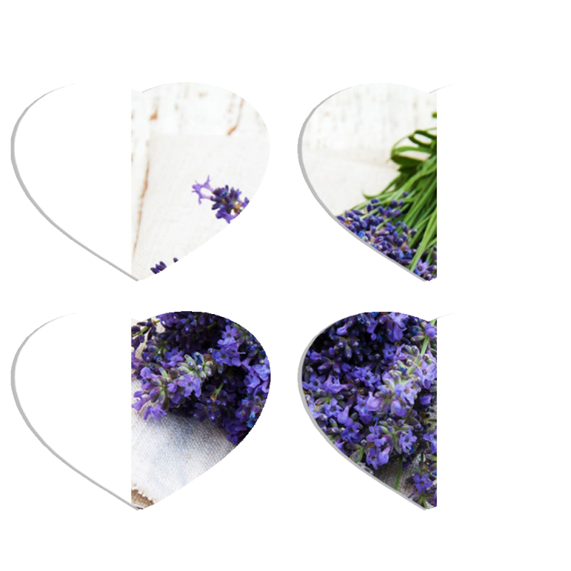 Магнитные фотопазлы Сердце 50 на 50 набор 4 штуки 