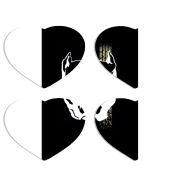 Магнитные фотопазлы Сердце 50 на 50 набор 4 штуки 