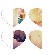 Магнитные фотопазлы Сердце 50 на 50 набор 4 штуки 