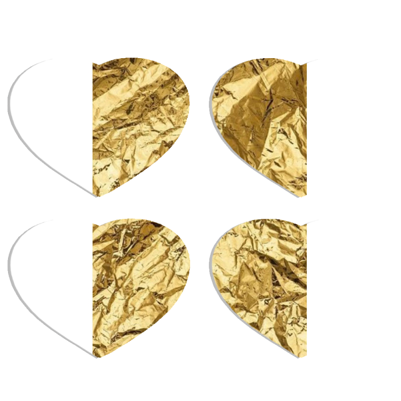 Магнитные фотопазлы Сердце 50 на 50 набор 4 штуки 