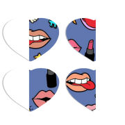 Магнитные фотопазлы Сердце 50 на 50 набор 4 штуки 