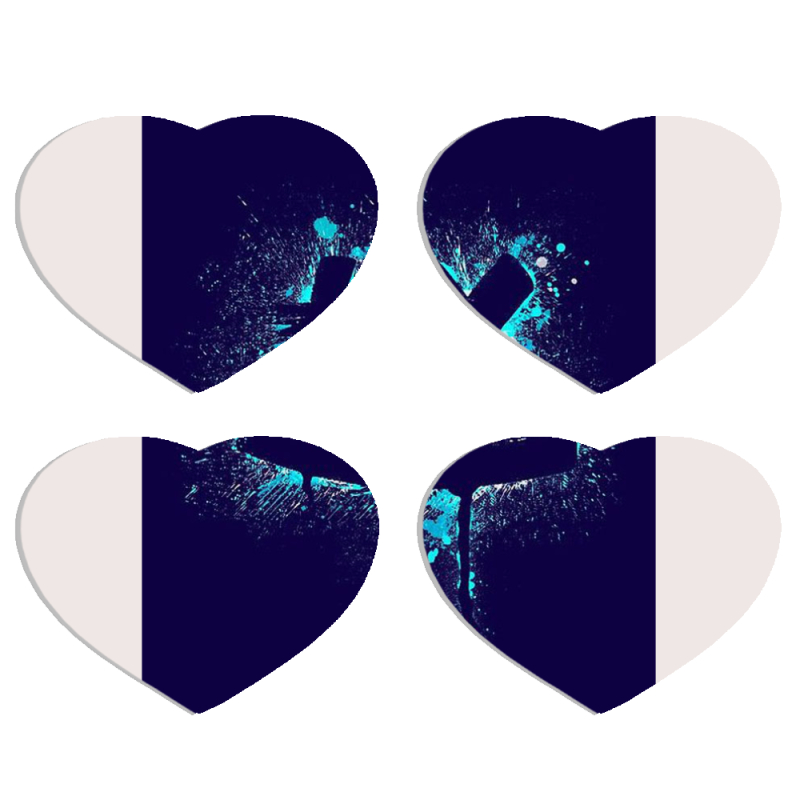 Магнитные фотопазлы Сердце 50 на 50 набор 4 штуки 