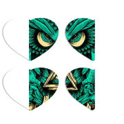 Магнитные фотопазлы Сердце 50 на 50 набор 4 штуки Masonic Owl