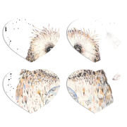 Магнитные фотопазлы Сердце 50 на 50 набор 4 штуки 