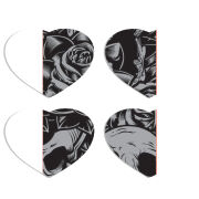 Магнитные фотопазлы Сердце 50 на 50 набор 4 штуки 