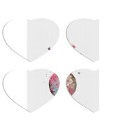 Магнитные фотопазлы Сердце 50 на 50 набор 4 штуки 