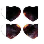 Магнитные фотопазлы Сердце 50 на 50 набор 4 штуки 