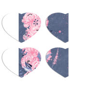 Магнитные фотопазлы Сердце 50 на 50 набор 4 штуки 