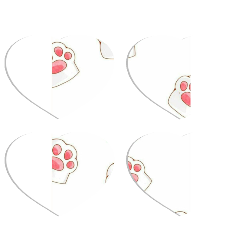 Магнитные фотопазлы Сердце 50 на 50 набор 4 штуки 