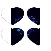 Магнитные фотопазлы Сердце 50 на 50 набор 4 штуки 