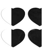 Магнитные фотопазлы Сердце 50 на 50 набор 4 штуки 