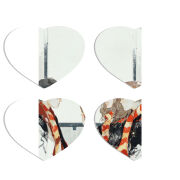 Магнитные фотопазлы Сердце 50 на 50 набор 4 штуки 