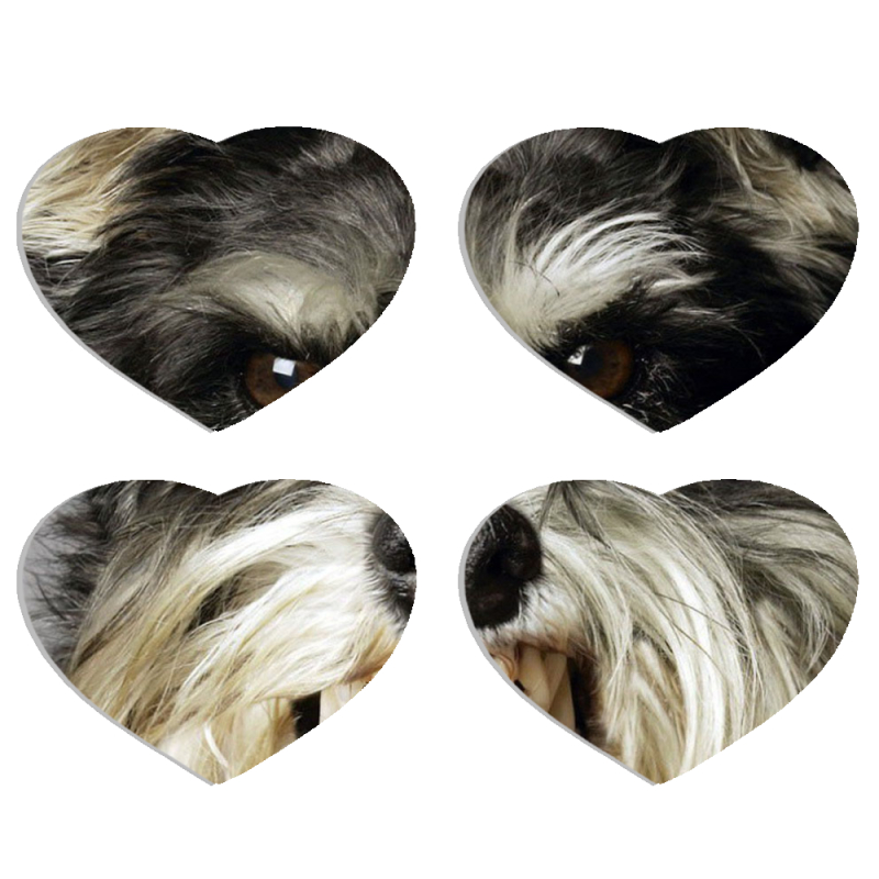 Магнитные фотопазлы Сердце 50 на 50 набор 4 штуки Cursor