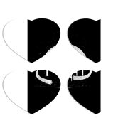 Магнитные фотопазлы Сердце 50 на 50 набор 4 штуки 