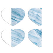 Магнитные фотопазлы Сердце 50 на 50 набор 4 штуки 