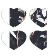 Магнитные фотопазлы Сердце 50 на 50 набор 4 штуки 