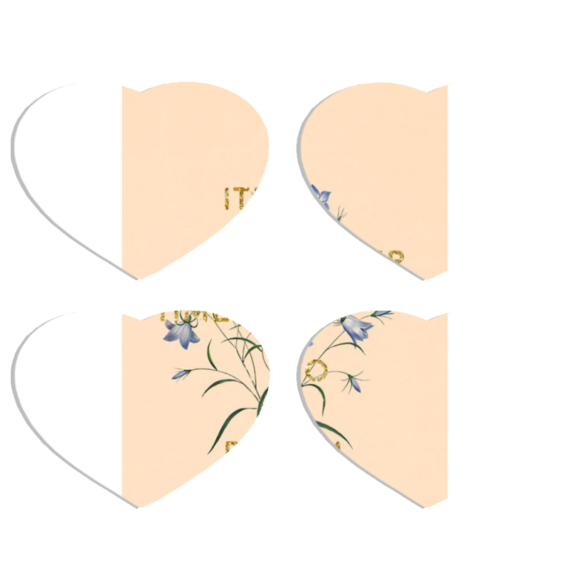 Магнитные фотопазлы Сердце 50 на 50 набор 4 штуки 