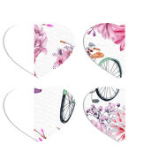 Магнитные фотопазлы Сердце 50 на 50 набор 4 штуки 